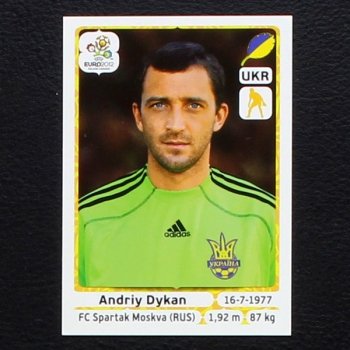 Dykan Panini Sticker No. 403 - Euro 2012