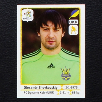 Shovkovskiy Panini Sticker No. 404 - Euro 2012