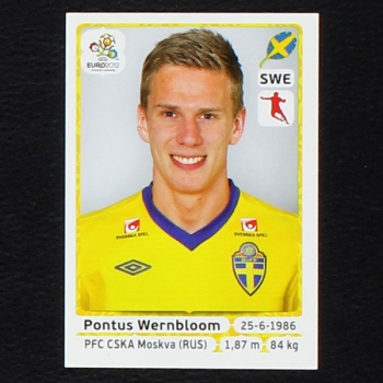 Wernbloom Panini Sticker No. 445 - Euro 2012