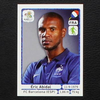 Abidal Panini Sticker No. 464 - Euro 2012