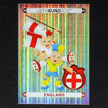 England Maskottchen Panini Sticker No. 484 - Euro 2012