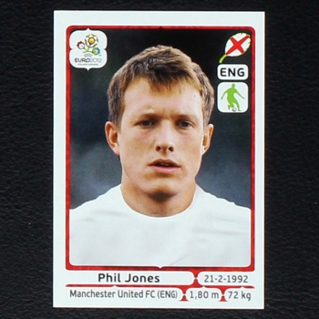 Jones Panini Sticker No. 497 - Euro 2012