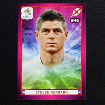 Gerrard Panini Sticker No. 510 - Euro 2012