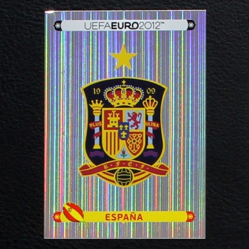 Espana Wappen Panini Sticker No. 282 - Euro 2012