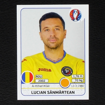 Lucian Sanmartean Panini Sticker No. 59 - Euro 2016