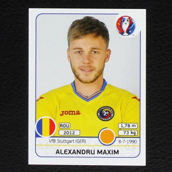 Alexandru Maxim Panini Sticker No. 60 - Euro 2016