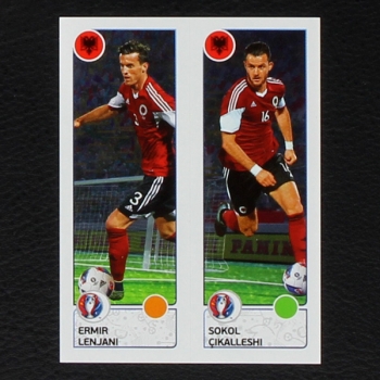 Lenjani - Cikalleshi Panini Sticker No. 94 - Euro 2016