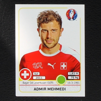 Admir Mehmedi Panini Sticker No. 118 - Euro 2016