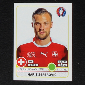 Haris Seferovic Panini Sticker No. 119 - Euro 2016