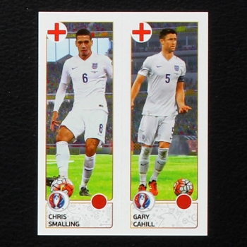 Smalling - Cahill Panini Sticker No. 151 - Euro 2016