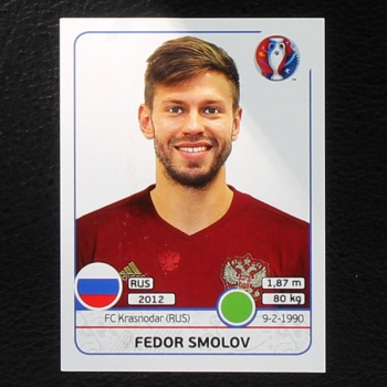 Fedor Smolov Panini Sticker No. 178 - Euro 2016