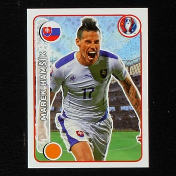 Marek Hamsik Panini Sticker No. 207 - Euro 2016