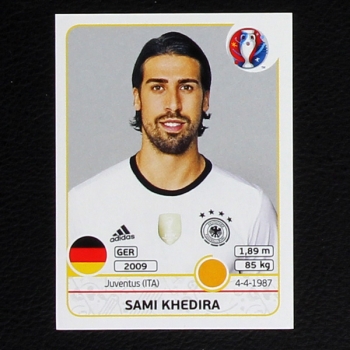 Sami Khedira Panini Sticker No. 248 - Euro 2016