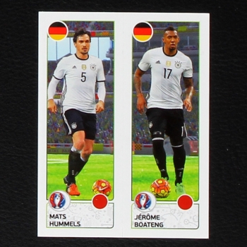 Hummels - Boateng Panini Sticker No. 263 - Euro 2016