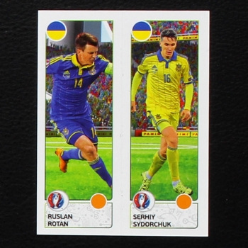 Rotan - Sydorchuk Panini Sticker No. 271 - Euro 2016