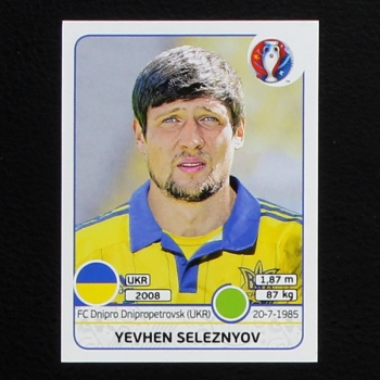 Yevhen Seleznyov Panini Sticker No. 292 - Euro 2016