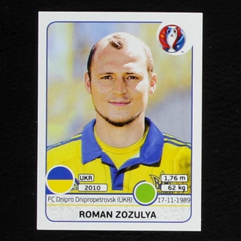 Roman Zozulya Panini Sticker No. 288 - Euro 2016