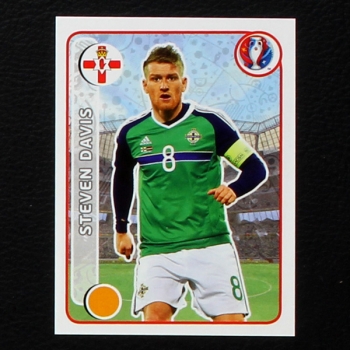 Steven Davis Panini Sticker No.  319 - Euro 2016