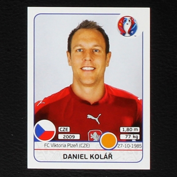 Daniel Kolar Panini Sticker No. 395 - Euro 2016