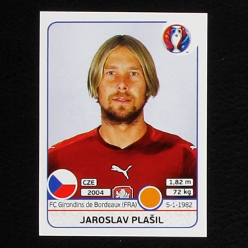 Jaroslav Plasil Panini Sticker No. 396 - Euro 2016