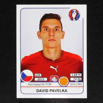 David Pavelka Panini Sticker No. 393 - Euro 2016