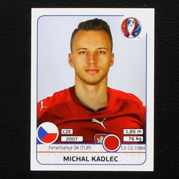 Michal Kadlec Panini Sticker No. 390 - Euro 2016