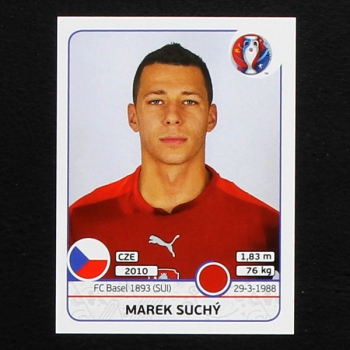 Marek Suchy Panini Sticker No. 389 - Euro 2016