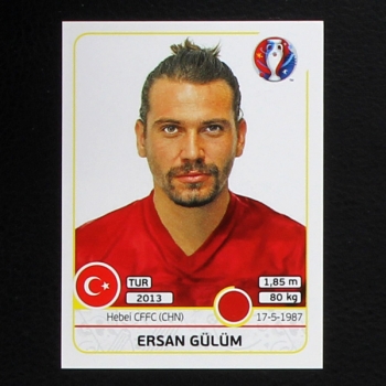 Ersan Gülüm Panini Sticker No. 412 - Euro 2016