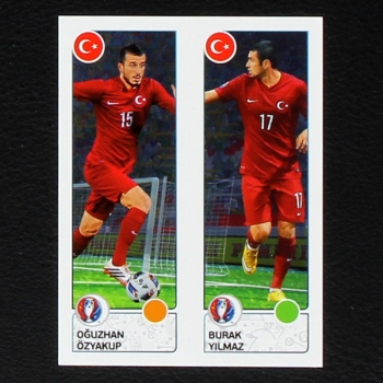 Özyakup - Yilmaz Panini Sticker No. 430 - Euro 2016