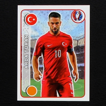 Arda Turan Panini Sticker No. 425 - Euro 2016