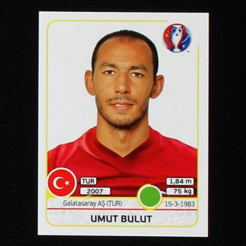 Umut Bulut Panini Sticker No. 423 - Euro 2016