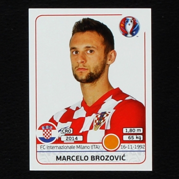 Marcelo Brozovic Panini Sticker No. 446 - Euro 2016