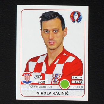 Nikola Kalinic Panini Sticker No. 455 - Euro 2016