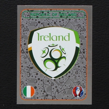 Republic of Ireland Panini Sticker No. 462 - Euro 2016