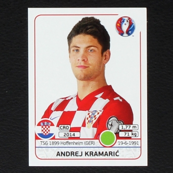 Andrej Kramaric Panini Sticker No. 454 - Euro 2016