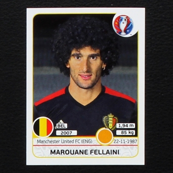 Marouane Fellaini Panini Sticker No. 474 - Euro 2016