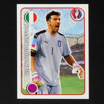 Gianluigi Buffon Panini Sticker No. 491 - Euro 2016