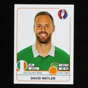 David Meyler Panini Sticker No. 525 - Euro 2016