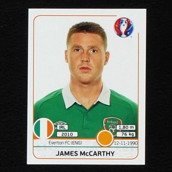 James McCarthy Panini Sticker No. 527 - Euro 2016