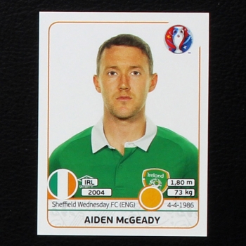 Aiden McGeady Panini Sticker No. 532 - Euro 2016