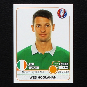 Wes Hoolahan Panini Sticker No. 531 - Euro 2016