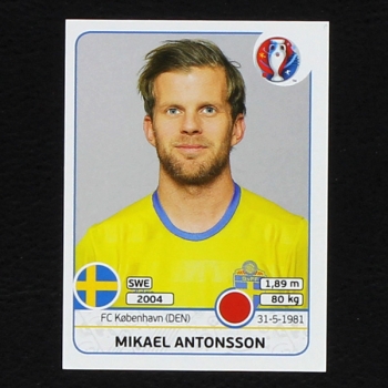 Mikael Antonsson Panini Sticker No. 550 - Euro 2016