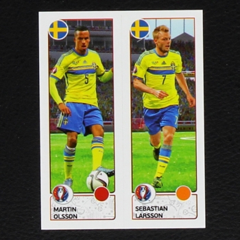 Olsson - Larsson Panini Sticker No. 546 - Euro 2016