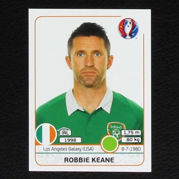 Robbie Keane Panini Sticker No. 534 - Euro 2016