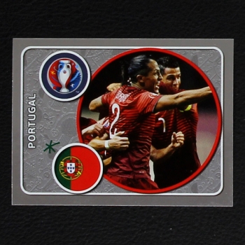 Portugal Team Panini Sticker No. 569 - Euro 2016