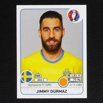 Jimmy Durmaz Panini Sticker No. 557 - Euro 2016