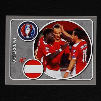 Österreich Team Panini Sticker No. 573 - Euro 2016