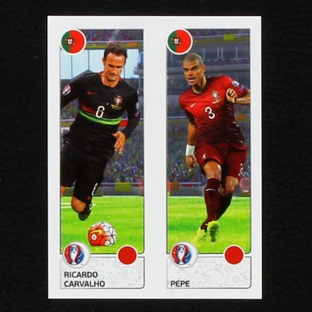 Carvalho - Pepe  Panini Sticker No. 599 - Euro 2016