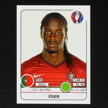 Eder Panini Sticker No. 595 - Euro 2016