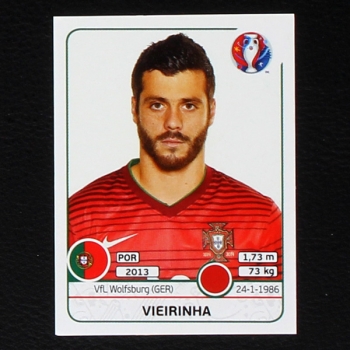 Vieirinha Panini Sticker No. 584 - Euro 2016